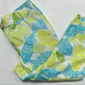 Lilly Pulitzer Fish Capris